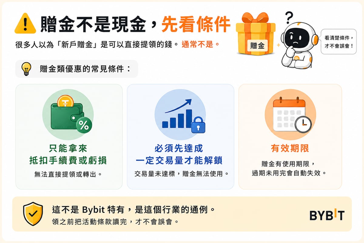 贈金領取相關細節要注意