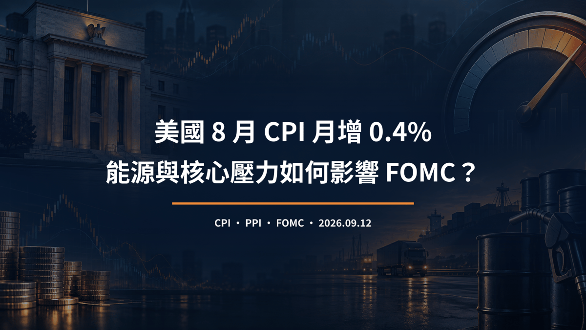 美國 8 月 CPI 與聯準會利率決策的市場分析封面