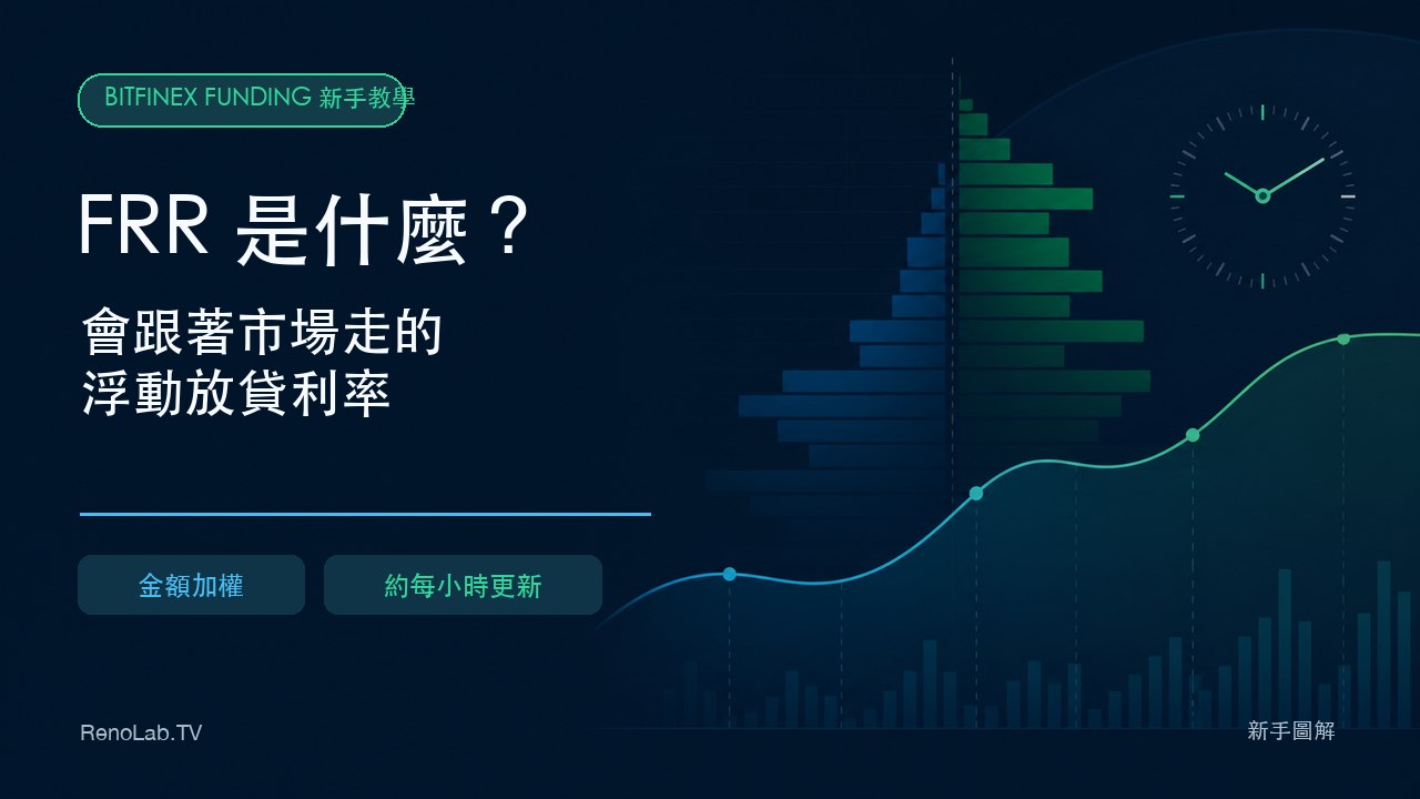 Bitfinex FRR 放貸利率新手教學封面