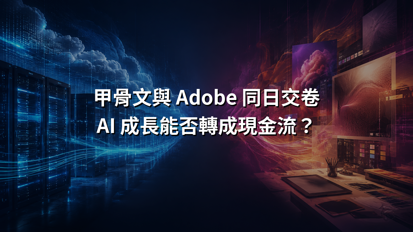 甲骨文雲端基礎設施與 Adobe 創意軟體同日財報對照