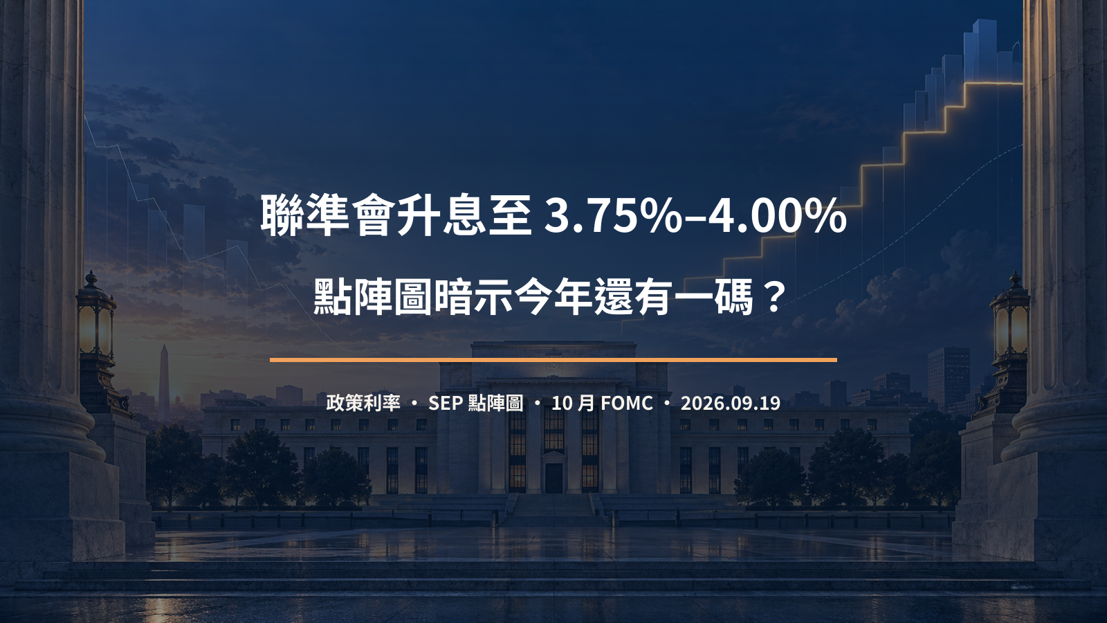 聯準會升息與十月利率路徑分析封面